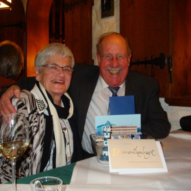 Margret Mergens Schwiegereltern feiern ihre Diamantene Hochzeit