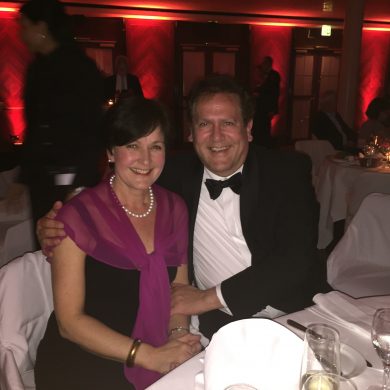 Margret Mergen bei der Deutsche Meisterschaft Professionals Latein im Kurhaus