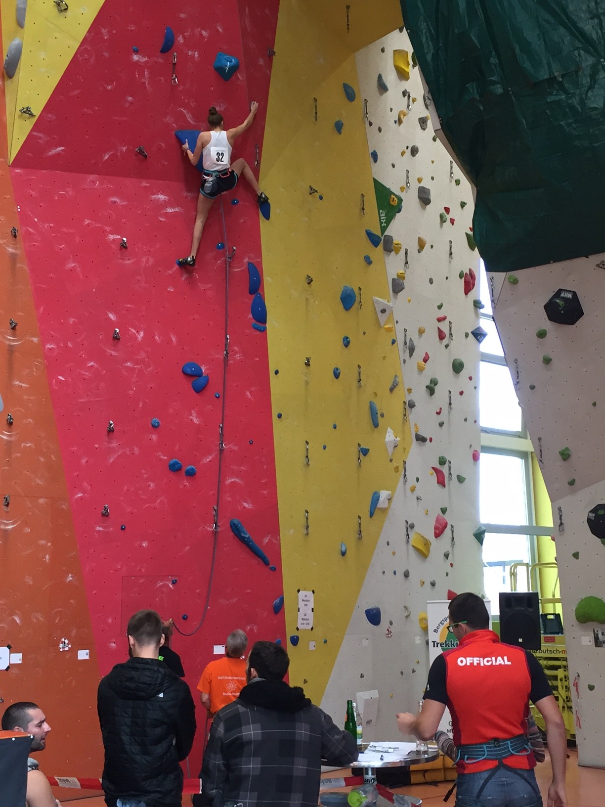 Kletterkunst beim Alpenverein