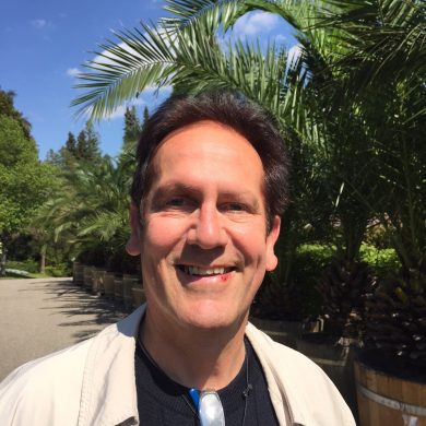 Margret Mergens Mann, Wolfgang Pöter im Urlaub.