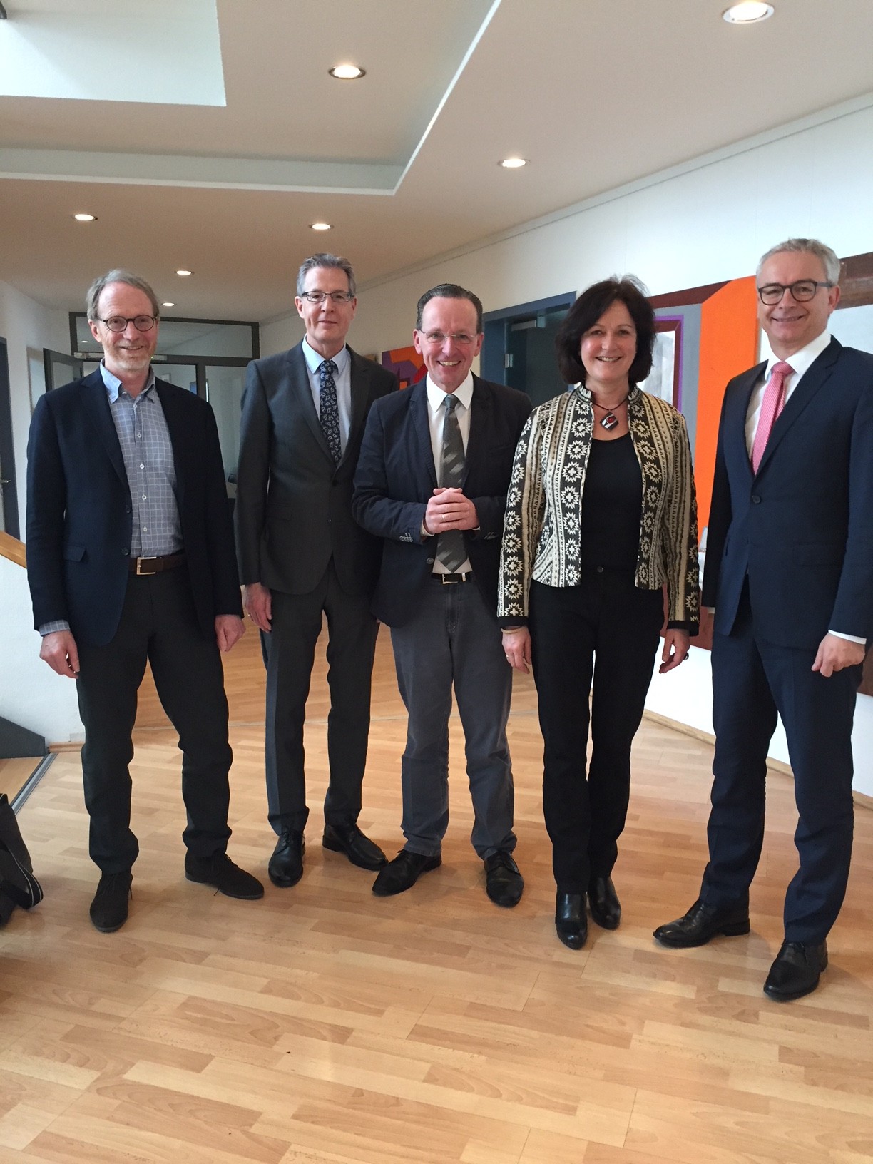 Neue Stipendiaten des Baldreit Stipendiums begrüßt