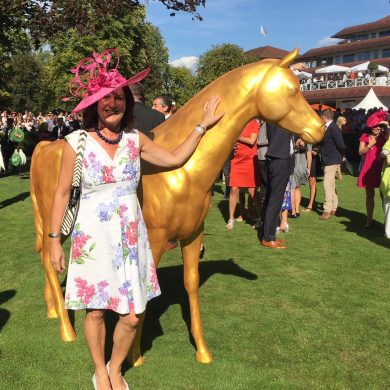 Margret Mergen in Iffezheim.